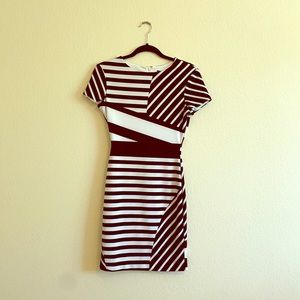 Asymmetrical Stripped Dress